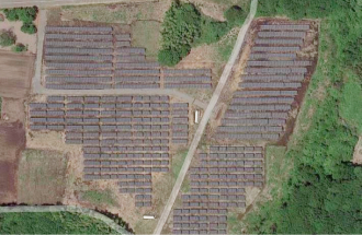 太陽光発電所の写真